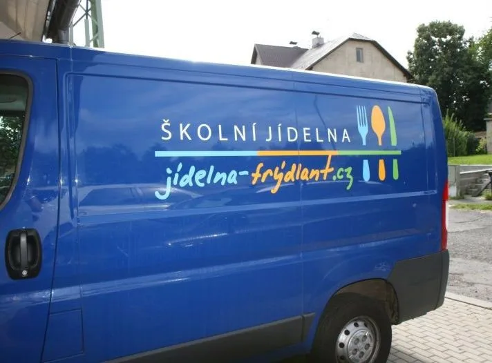 Kradená dodávka.