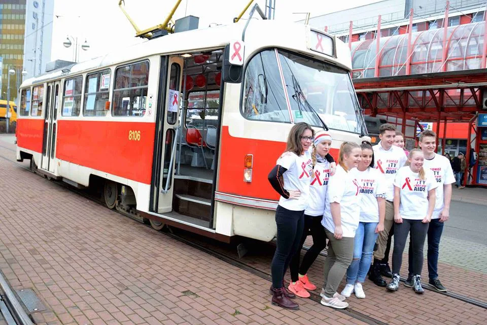 Osvětová tramvaj.