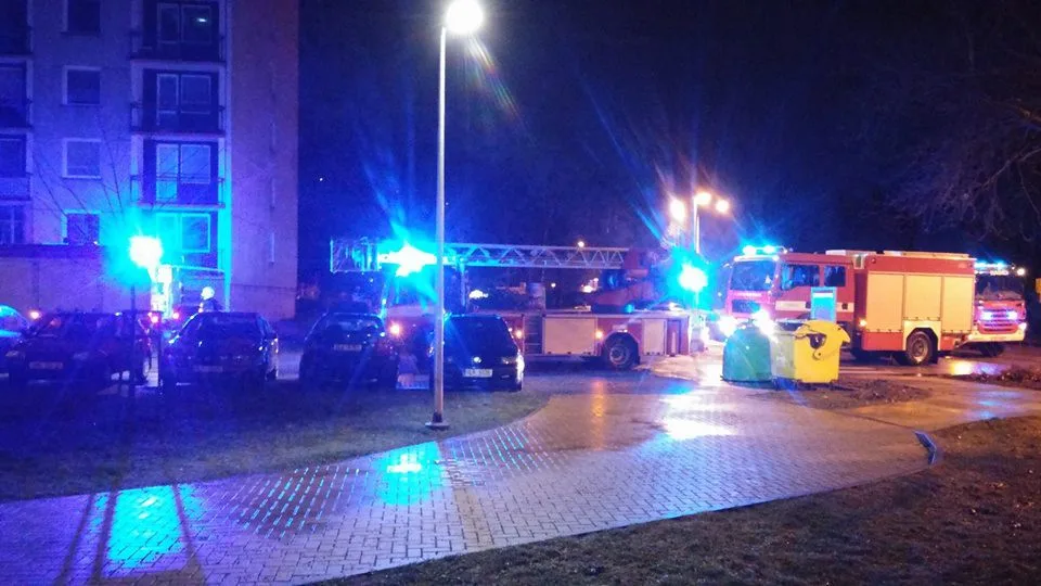 Požár v Semilech.