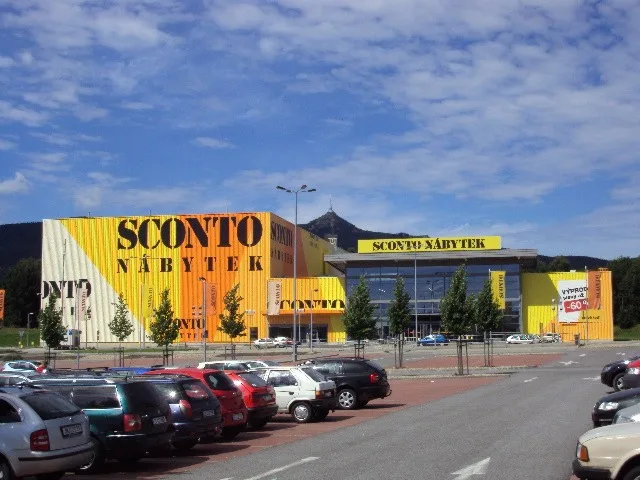 Sconto Nábytek v Libereci.