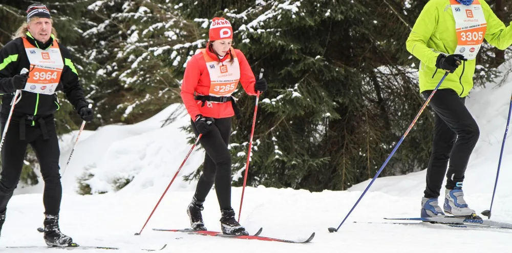 Anna Urbanová na trati.