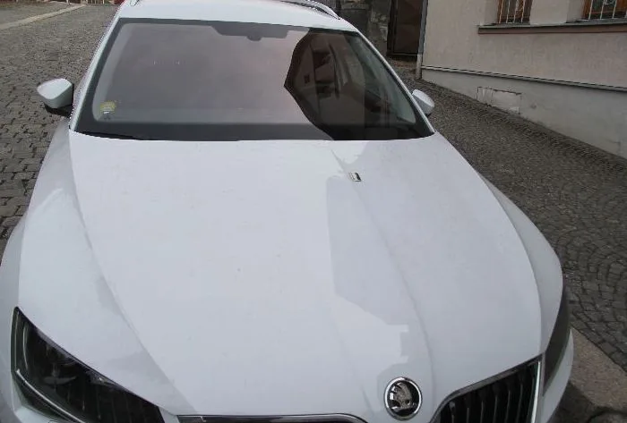 Poškozené auto.