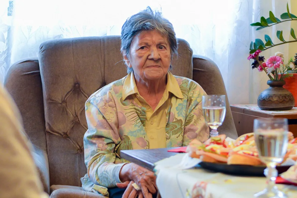 Růžena Čiháková oslavila stovku.