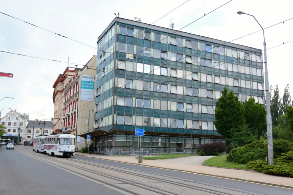 Budova Uranu Liberec.