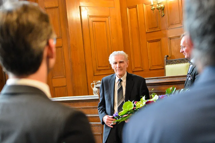 Oceněný profesor Kvaček.