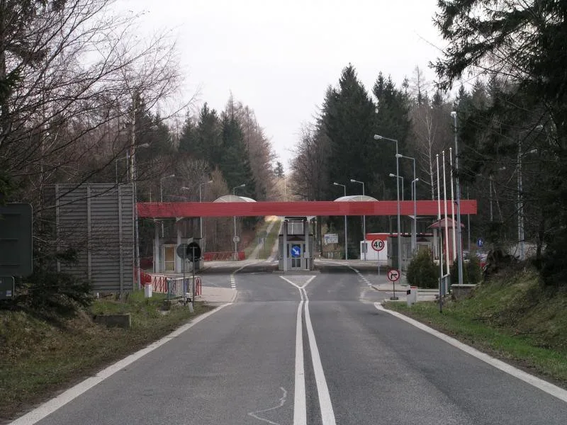 Hraniční přechod v Novém Městě.
