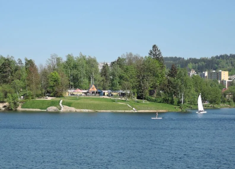 Jablonecká přehrada.