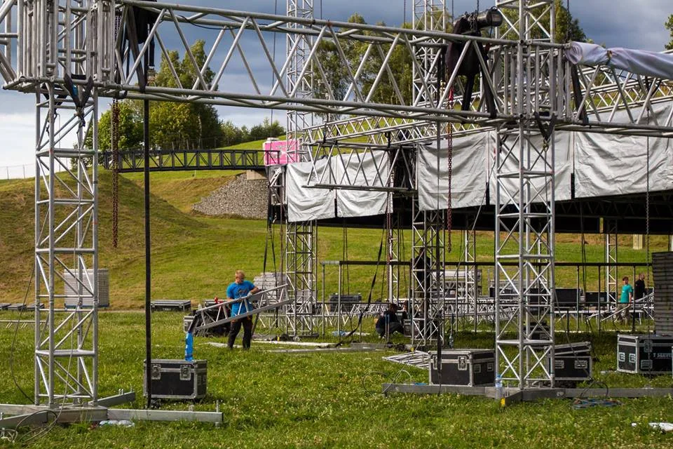 Příprava festivalu. Ilustrační foto.