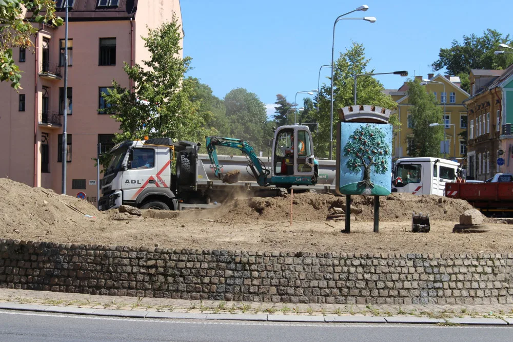 Okružní křižovatka U Zeleného stromu