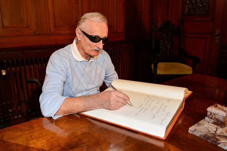 Jiří Bergr na liberecké radnici.