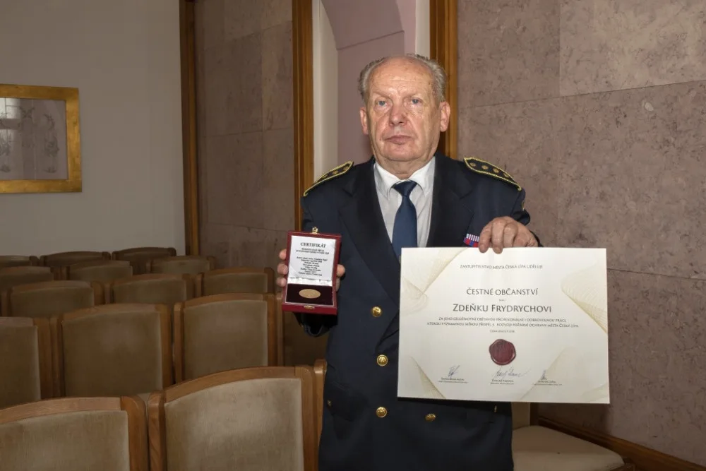 Hasič Zdeněk Frydrych