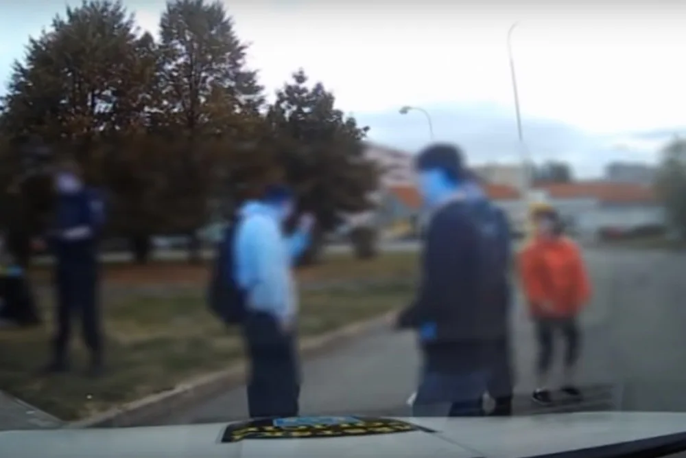 Cizinci se rvali na benzínce