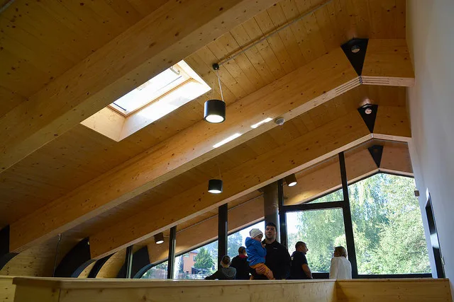 Nová hasičárna v Krásné Studánce