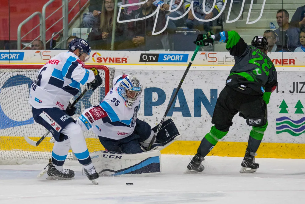 Snímek z dnešního zápasu, kde Boleslav neměla šanci