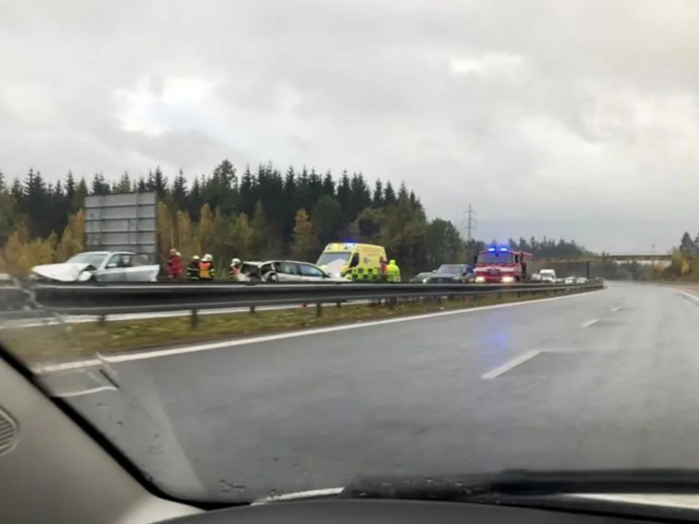 Nehoda na výpadovce do Jablonce.