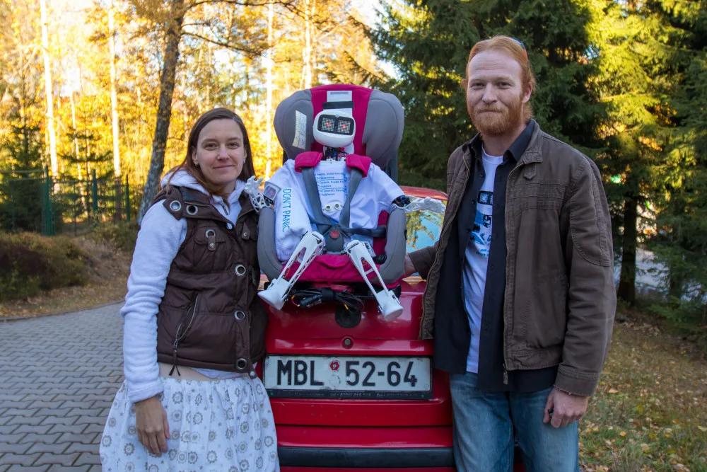 Matylda se svými autory Radkou Benšovou a Michalem Seidlem