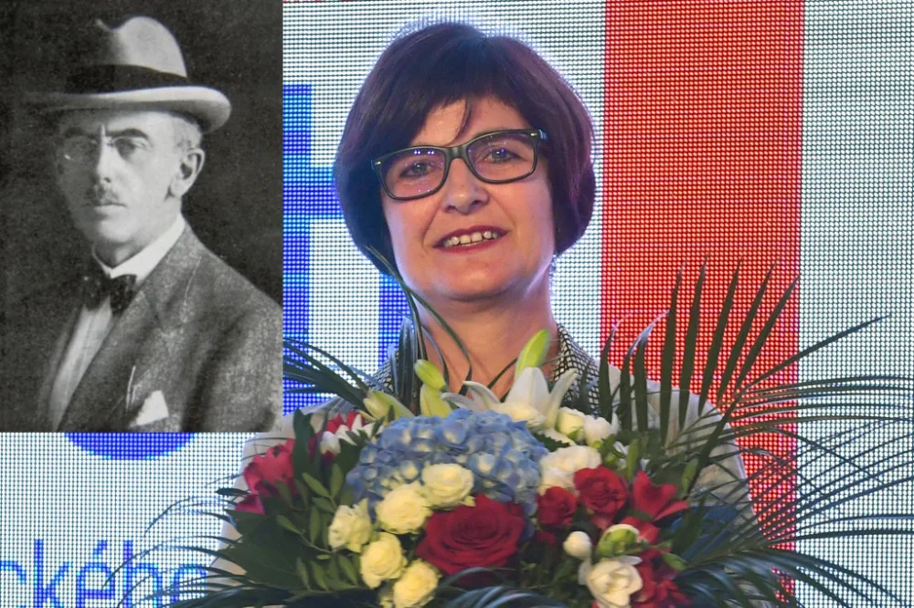 Ocenění převzala Susanne Keller-Giger, autorka knihy o Karlu Kostkovi