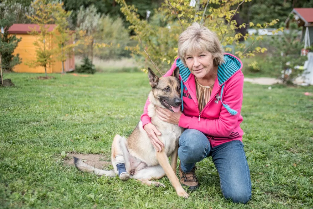 Iva Volková se svou svěřenkyní