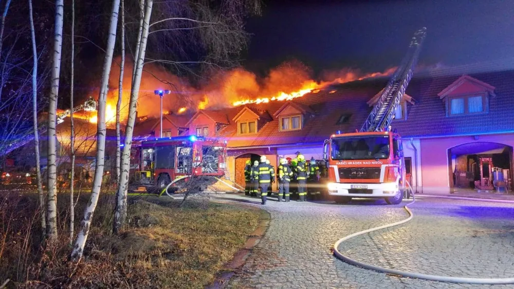 Požár Koňské farmy Vysoká