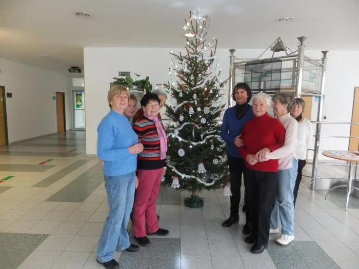 Každoročně zdobí jabloneckou nemocnici vánoční stromek