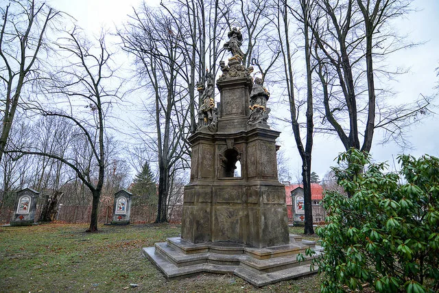 Opravený morový sloup
