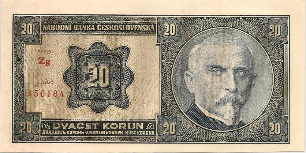 Alois Rašín na dvacetikoruně