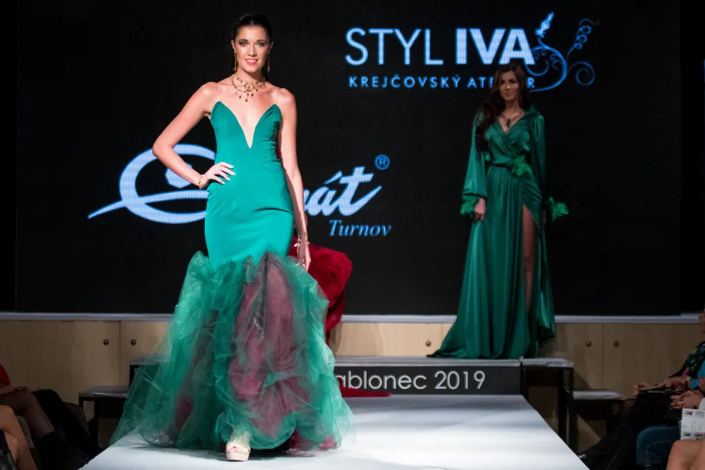 Klára Nechanická na letošní přehlídce Made in Jablonec