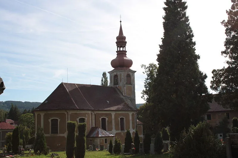kostel v Jindřichovicích pod Smrkem