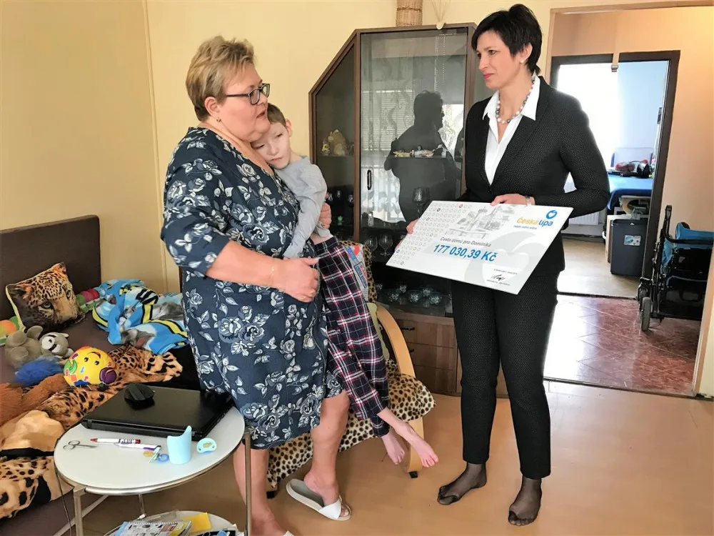 Ve sbírce pro Vanesu, Lukáše a Dominika se podařilo vybrat přes 600 000 korun.