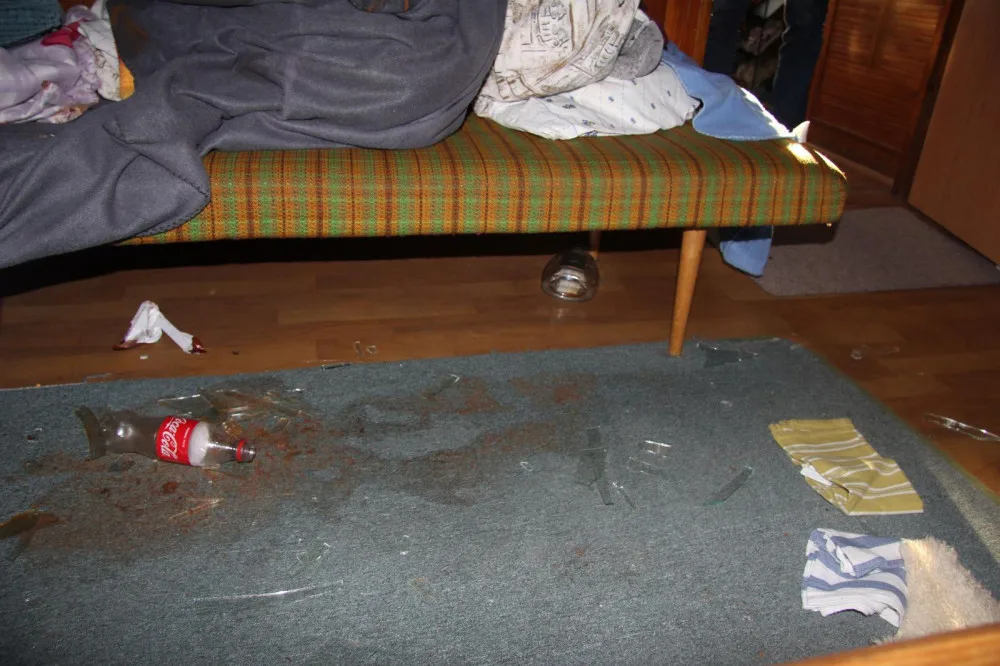 Kriminálník po sobě nechával pěkný nepořádek