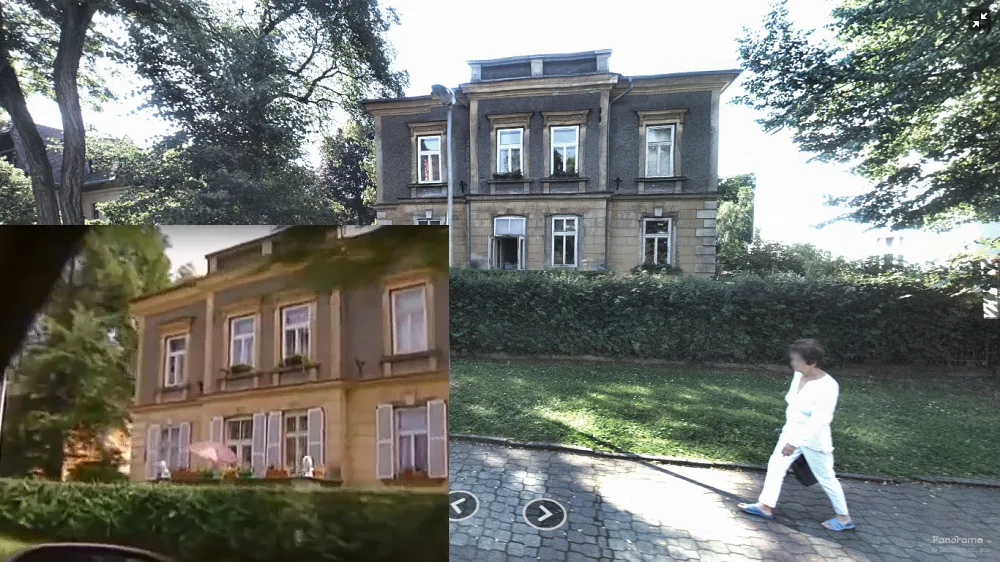 Právě v tomto době v Masarykově ulice pod skokanským můstkem hlavní postava Ruth vyrůstala a stále žije.