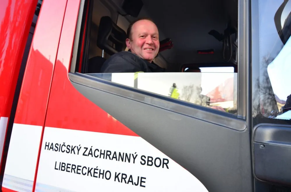 Hasičský sbor dnes opouští Jiří Trapp.