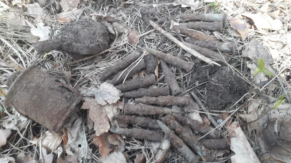 Foto z místa nálezu