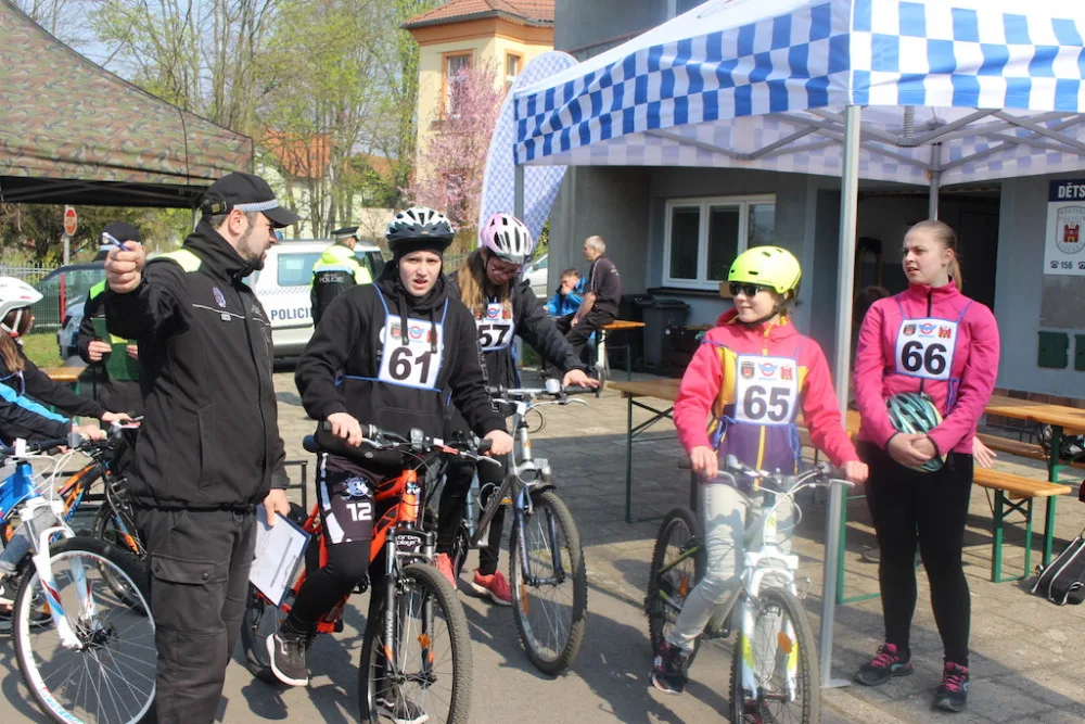 Soutěž mladých cyklistů