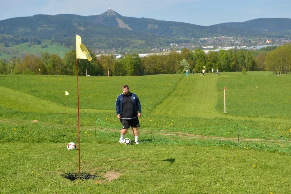 Hřiště na fotbalgolf v sobotu otevře.