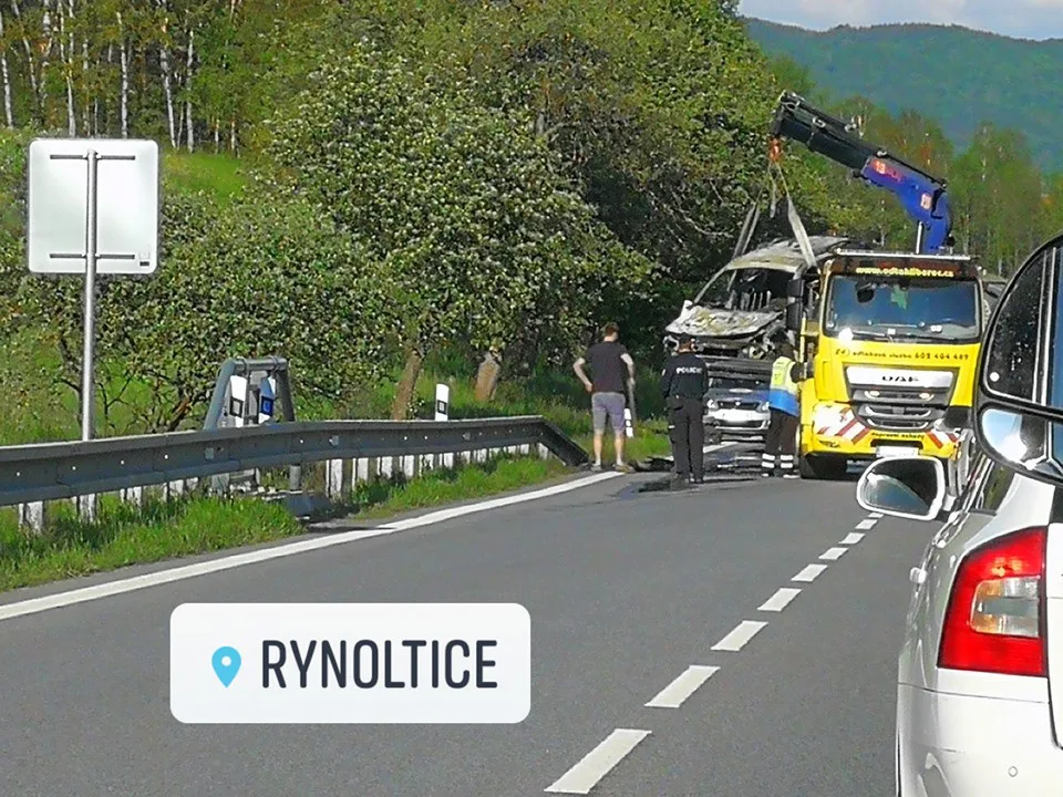 Foto z místa incidentu