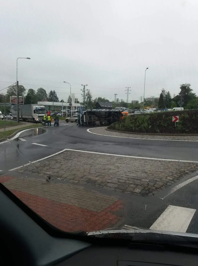 Foto z místa nehody