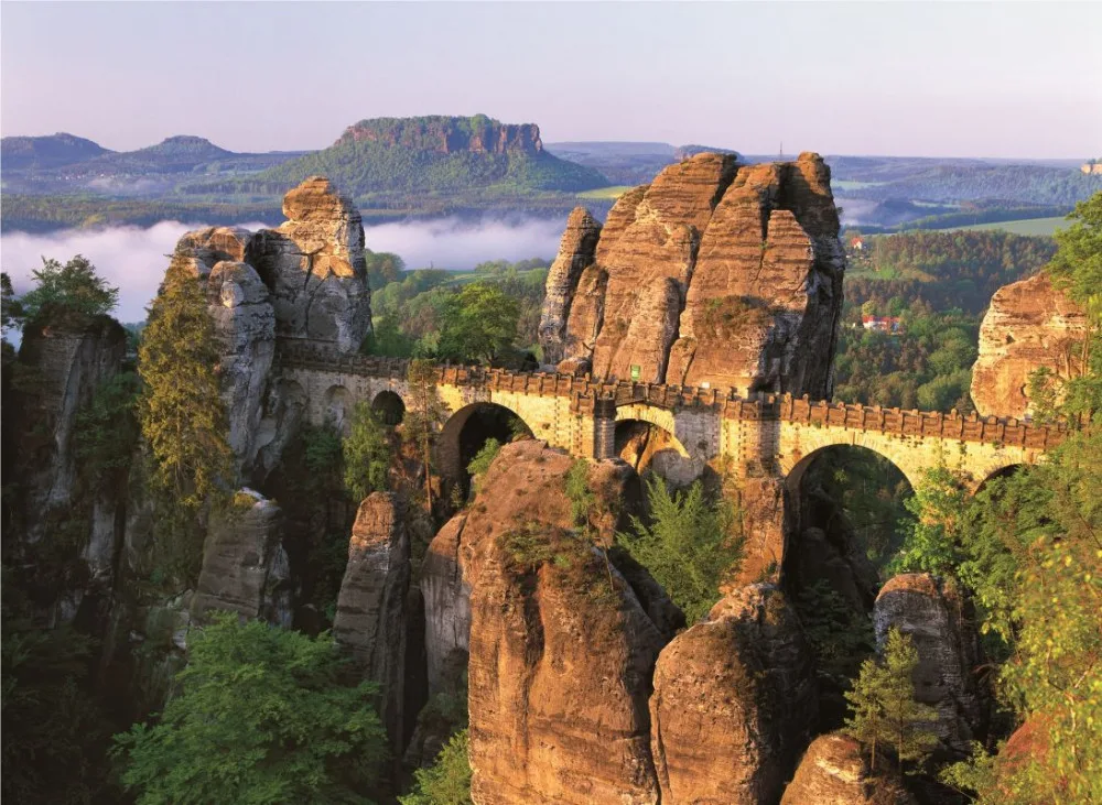 Bastei v Saském Švýcarsku