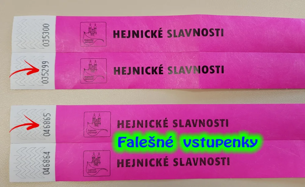 Pozor na falešné vstupenky. Prodávají se za podezřele nízkou cenu a v oběhu jich jsou stovky.
