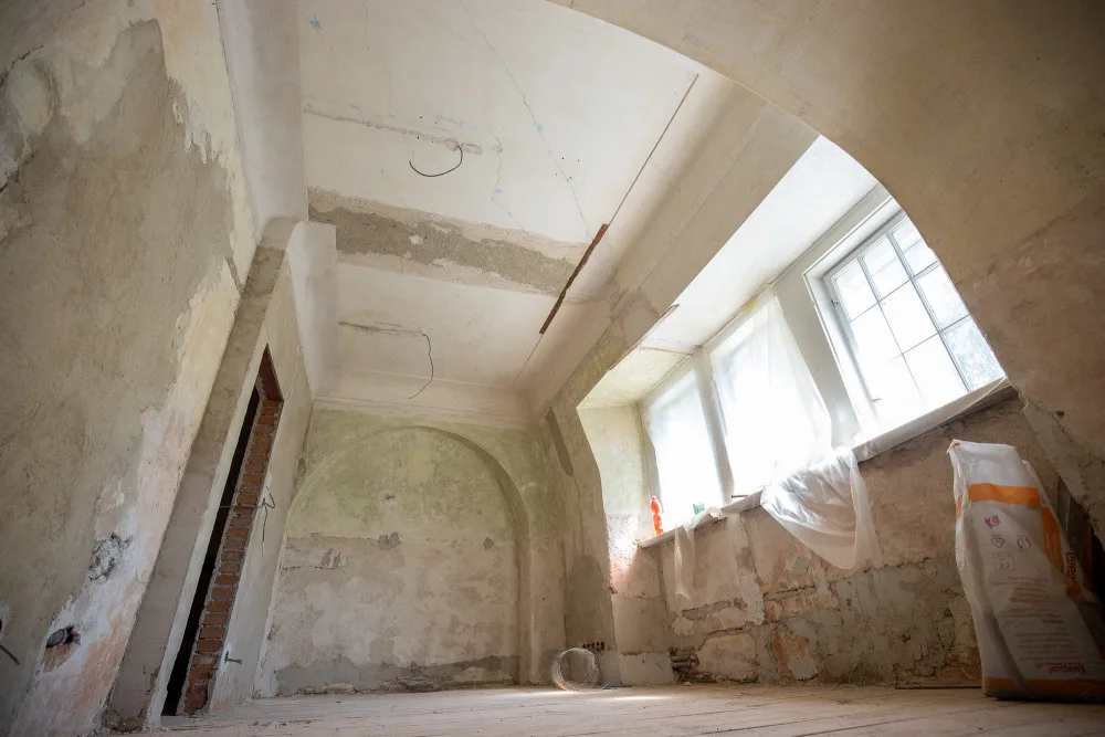 Schubertova vila v Hrádku nad Nisou prochází kompletní rekonstrukcí.