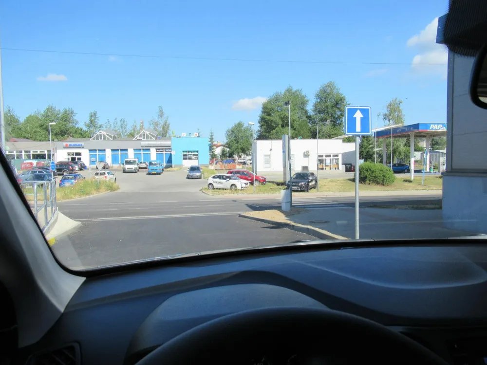 Nový výjezd z Rýnovky v Jablonci.