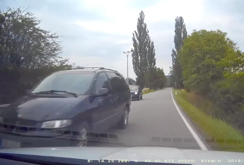 Srážka byla velmi blízko.