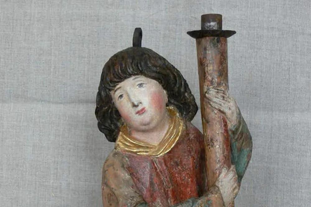 Zrestaurovaný svícen
