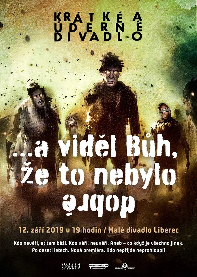 Krátké a úderné divadlo přichází s novou hrou.