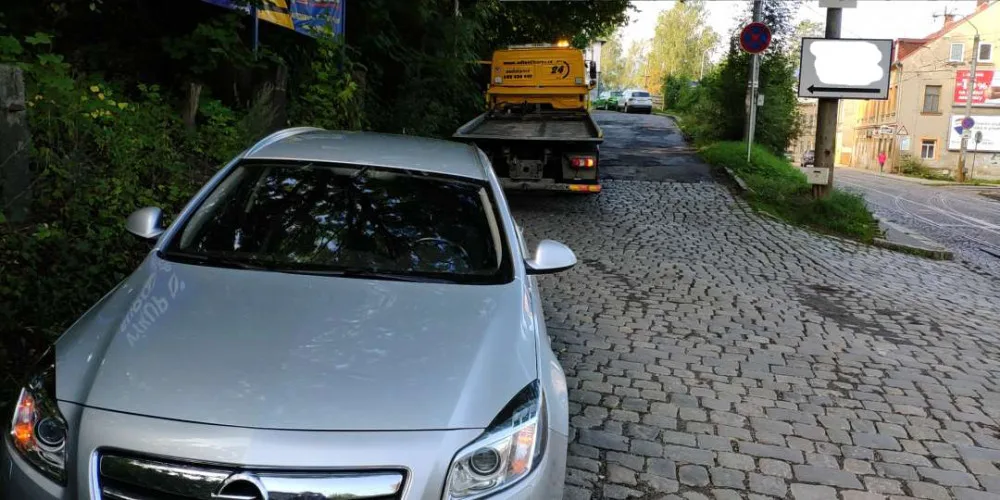 Foto z místa nehody