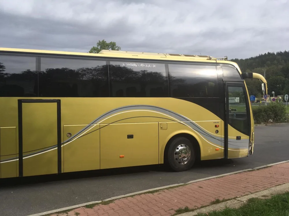 Autobus po nehodě