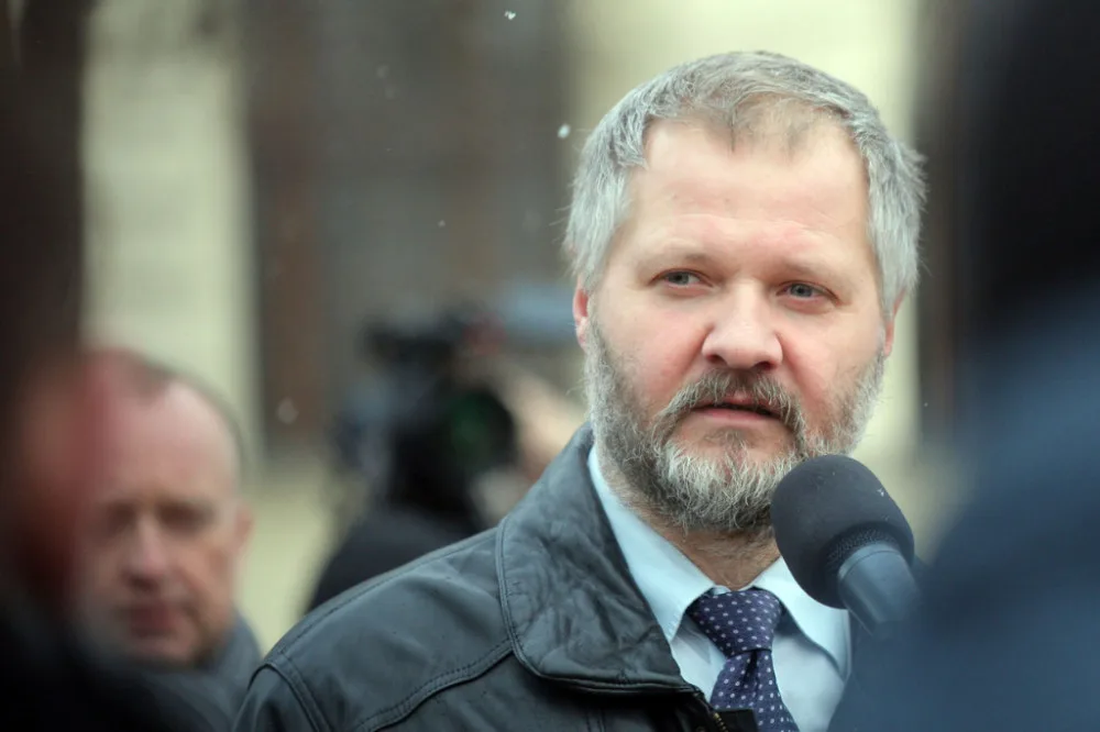 Senátor Václav Hampl.