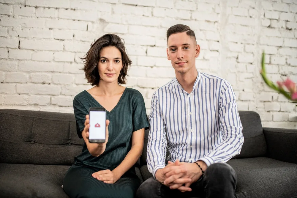 Zakladatelé projektu Jakub Henni a Michaela Gregorová