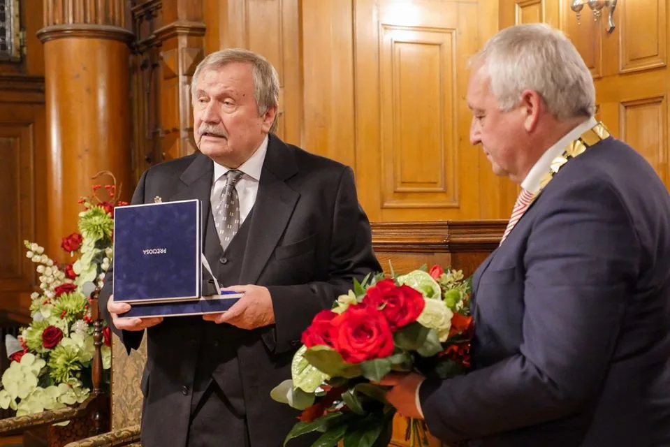 Medaili obdržel bývalý primátor Drda.