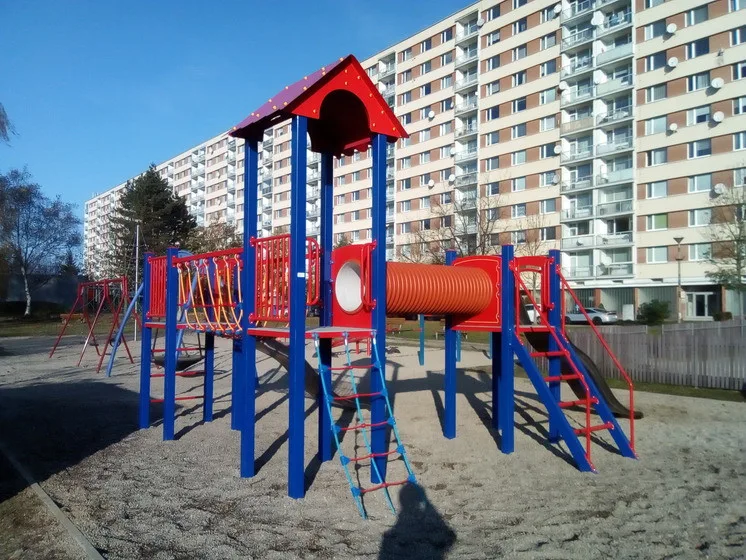 Jedno z opravených hřišť v Liberci.
